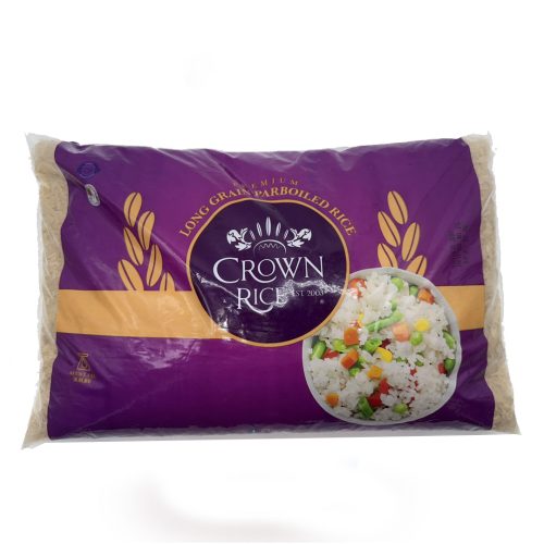 Crown Parboiled Rice 8kg Non Vat