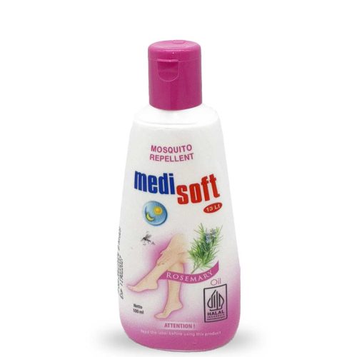 Medi Soft Rosemary Mosquito Repellant 100ml  (Pink)