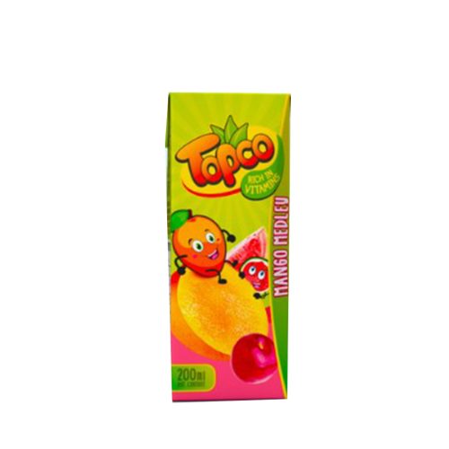 Topco Juice Mango Medley 200ml x 24